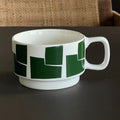 TAZA MODERN VERDE