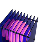 LÁMPARA LOP RECTANGULAR AZUL