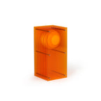 LÁMPARA LOP RECTANGULAR NARANJA