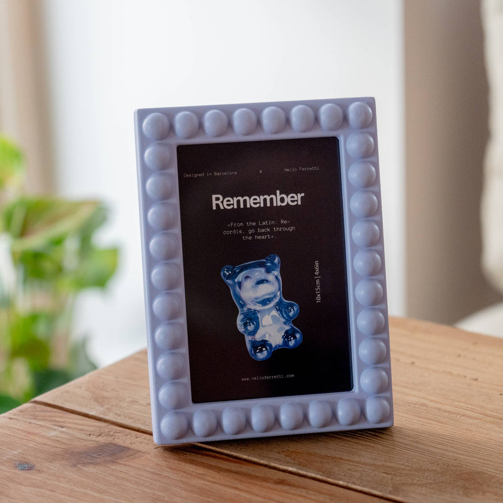 MARCO DE FOTOS DOTS LILA