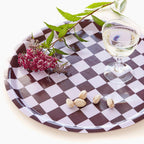 BANDEJA CHECKER GRAPE - CASA CULTO | Shop Online