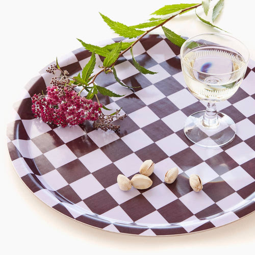 BANDEJA CHECKER GRAPE - CASA CULTO | Shop Online