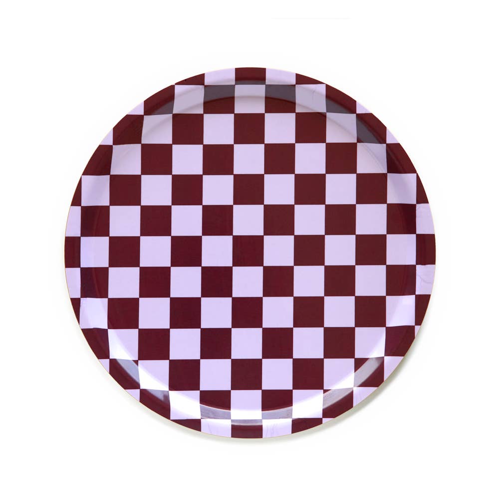 BANDEJA CHECKER GRAPE - CASA CULTO | Shop Online