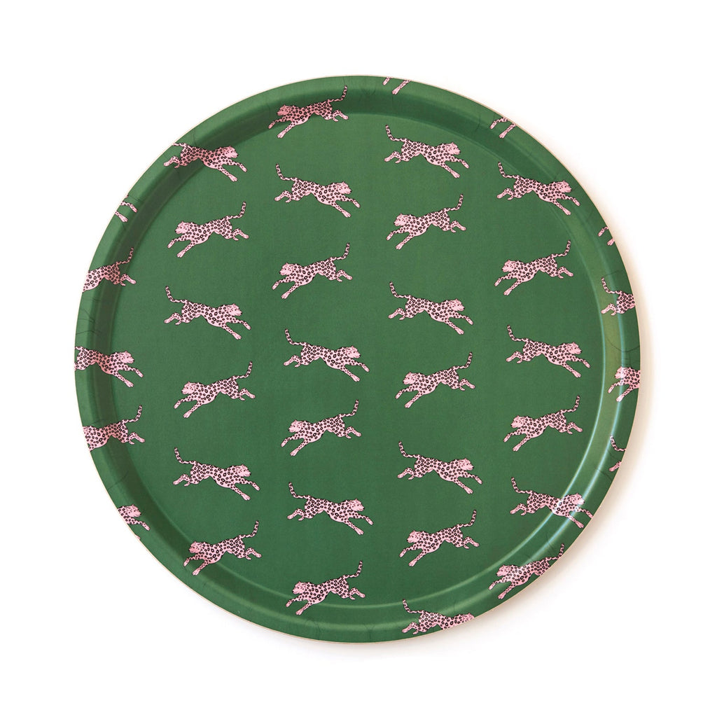 BANDEJA LEOPARD REDONDA - CASA CULTO | Shop Online