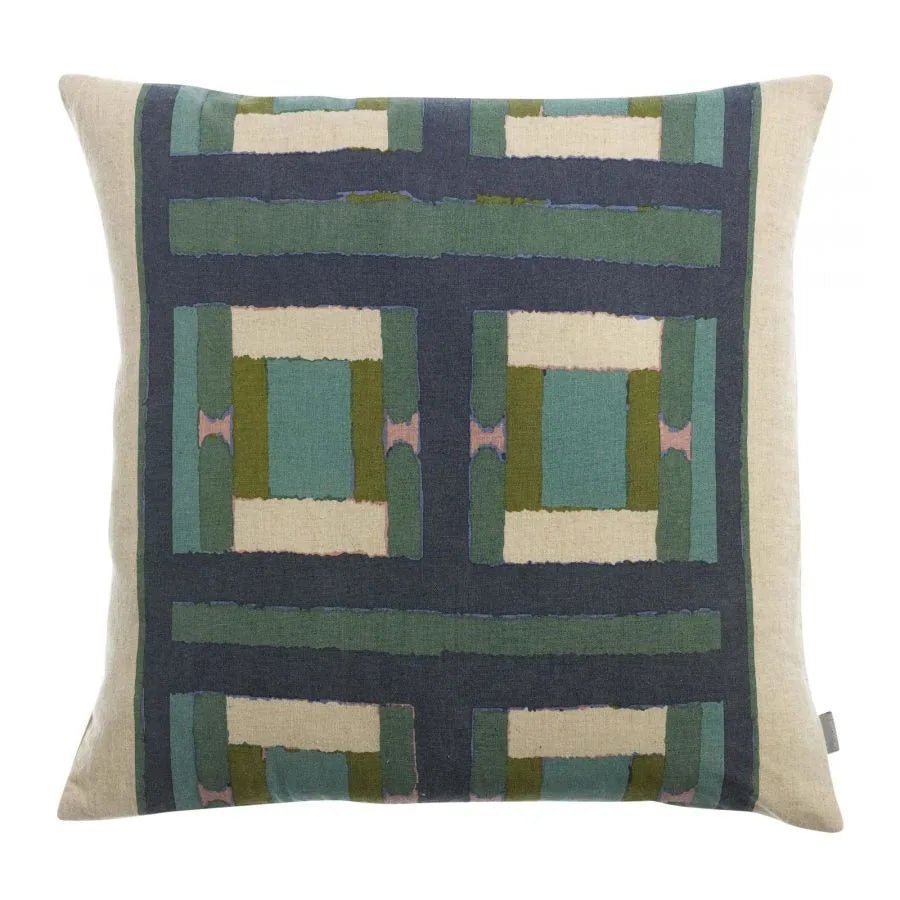 Cojín Musa Verde 45x45cm - CASA CULTO | Shop Online