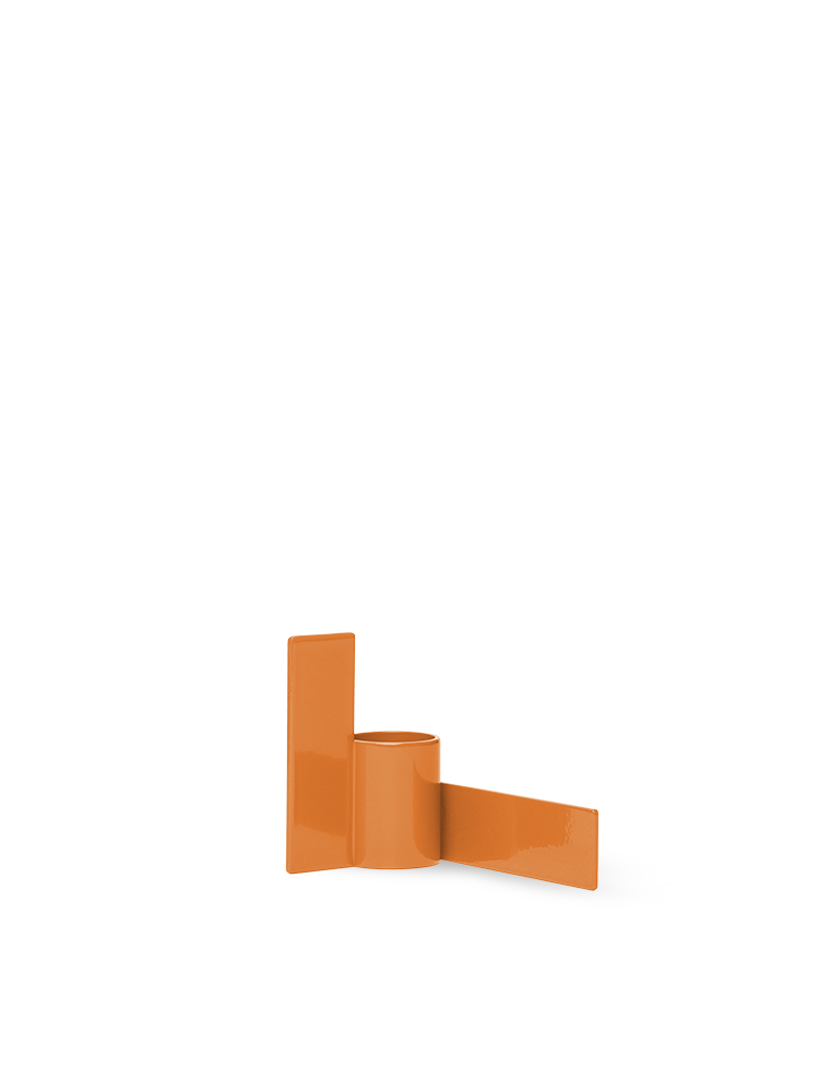 CANDELABRO ICONO NARANJA - SET DE 3