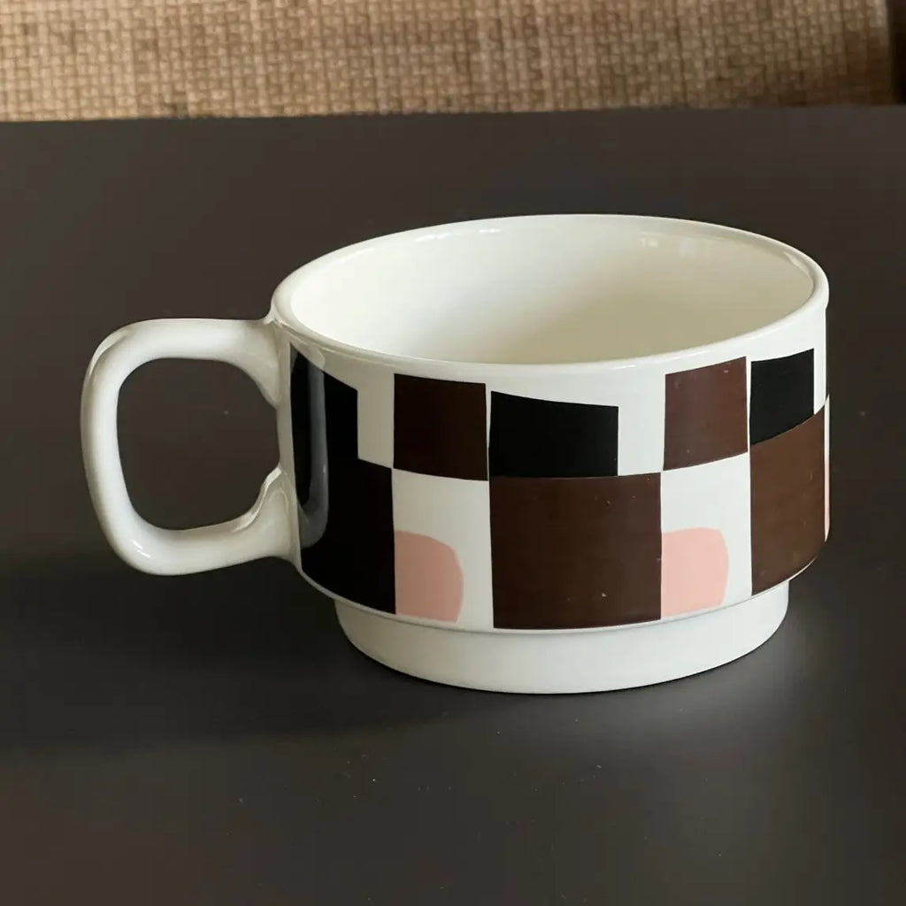 TAZA MODERN MARRÓN