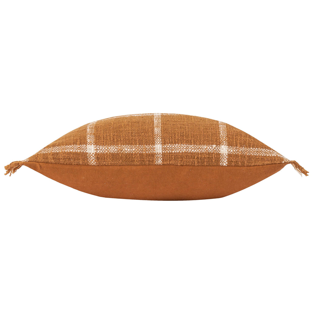 FUNDA DE COJÍN BENI TERRACOTA