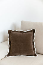 FUNDA DE COJÍN CHLOE BURDEOS - CASA CULTO | Shop Online