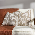 FUNDA DE COJÍN OLA TAUPE - CASA CULTO | Shop Online