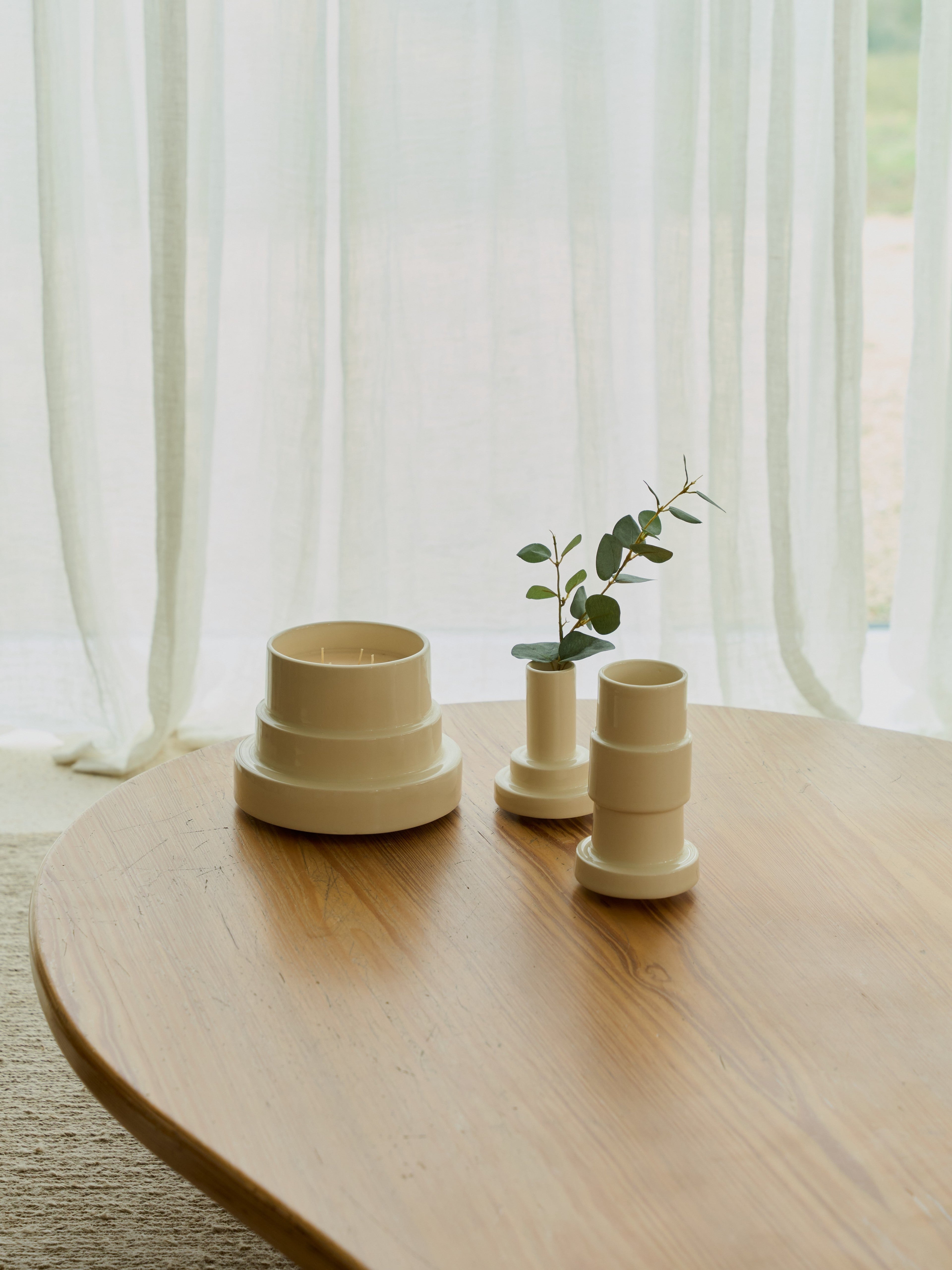 JARRÓN STACK MARFIL - CASA CULTO | Shop Online