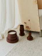 JARRÓN STACK MARRÓN - CASA CULTO | Shop Online