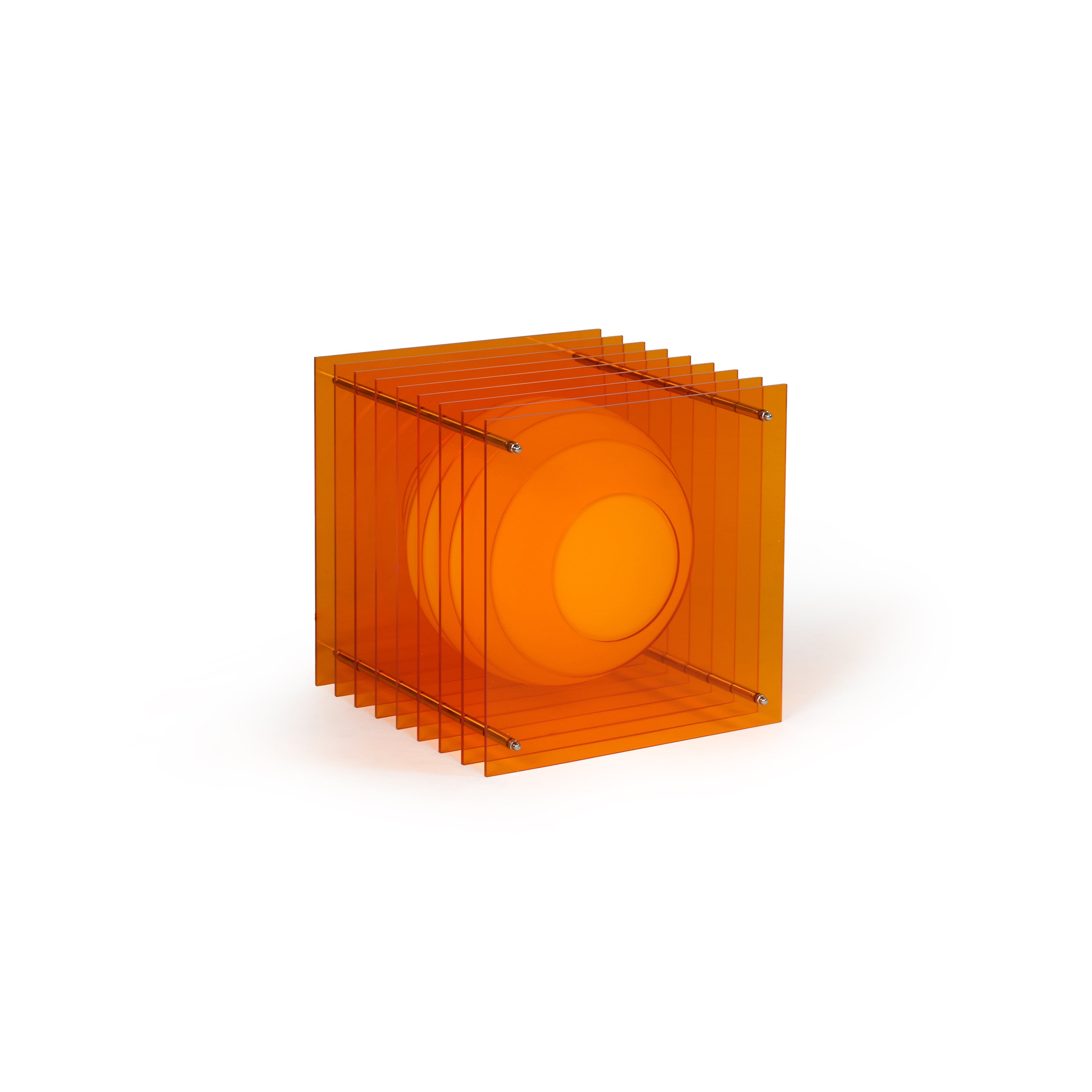 LÁMPARA LOP CUADRADA NARANJA - CASA CULTO | Shop Online