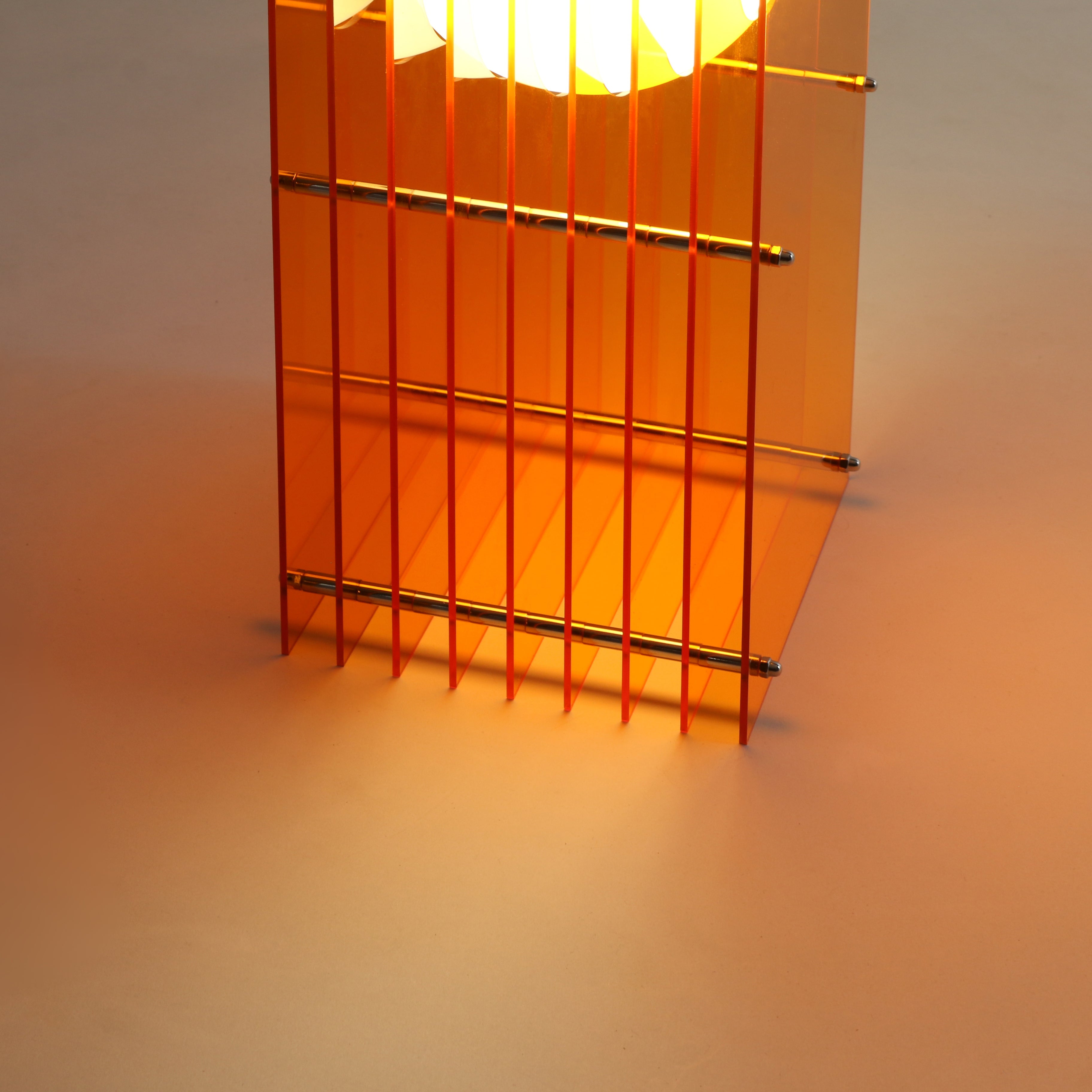 LÁMPARA LOP RECTANGULAR NARANJA - CASA CULTO | Shop Online