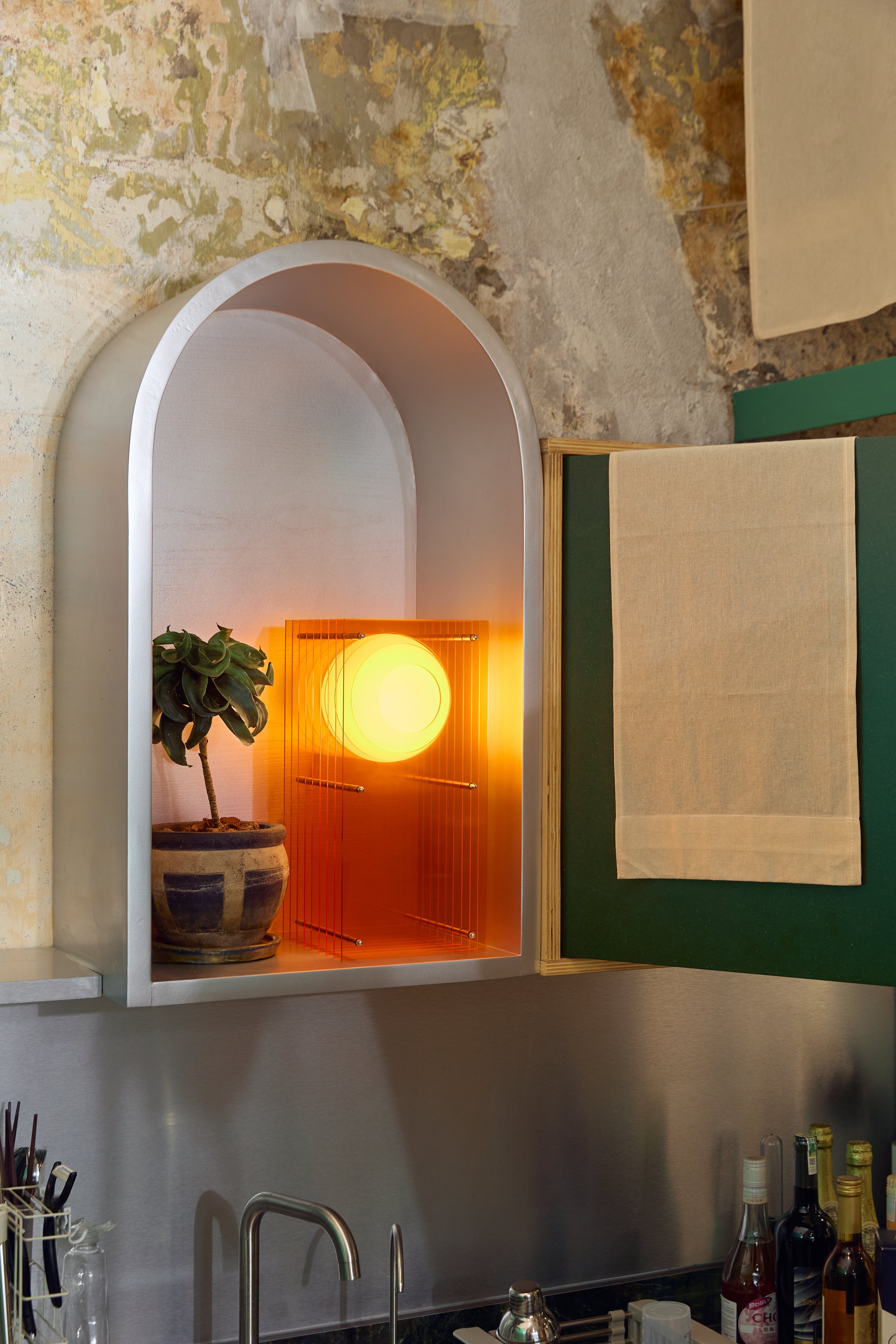 LÁMPARA LOP RECTANGULAR NARANJA - CASA CULTO | Shop Online