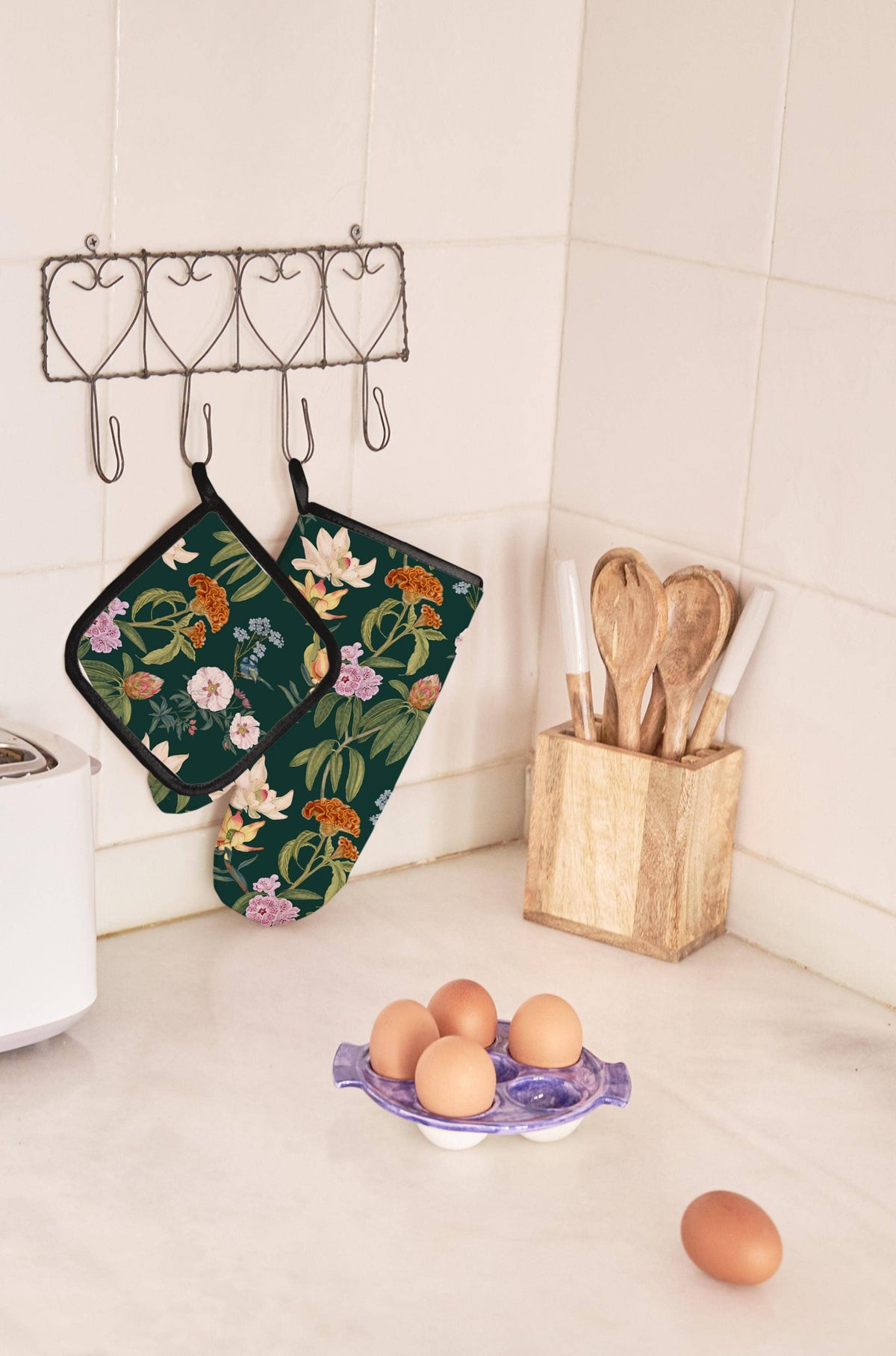Set de guante y agarrador de cocina Jara - CASA CULTO | Shop Online
