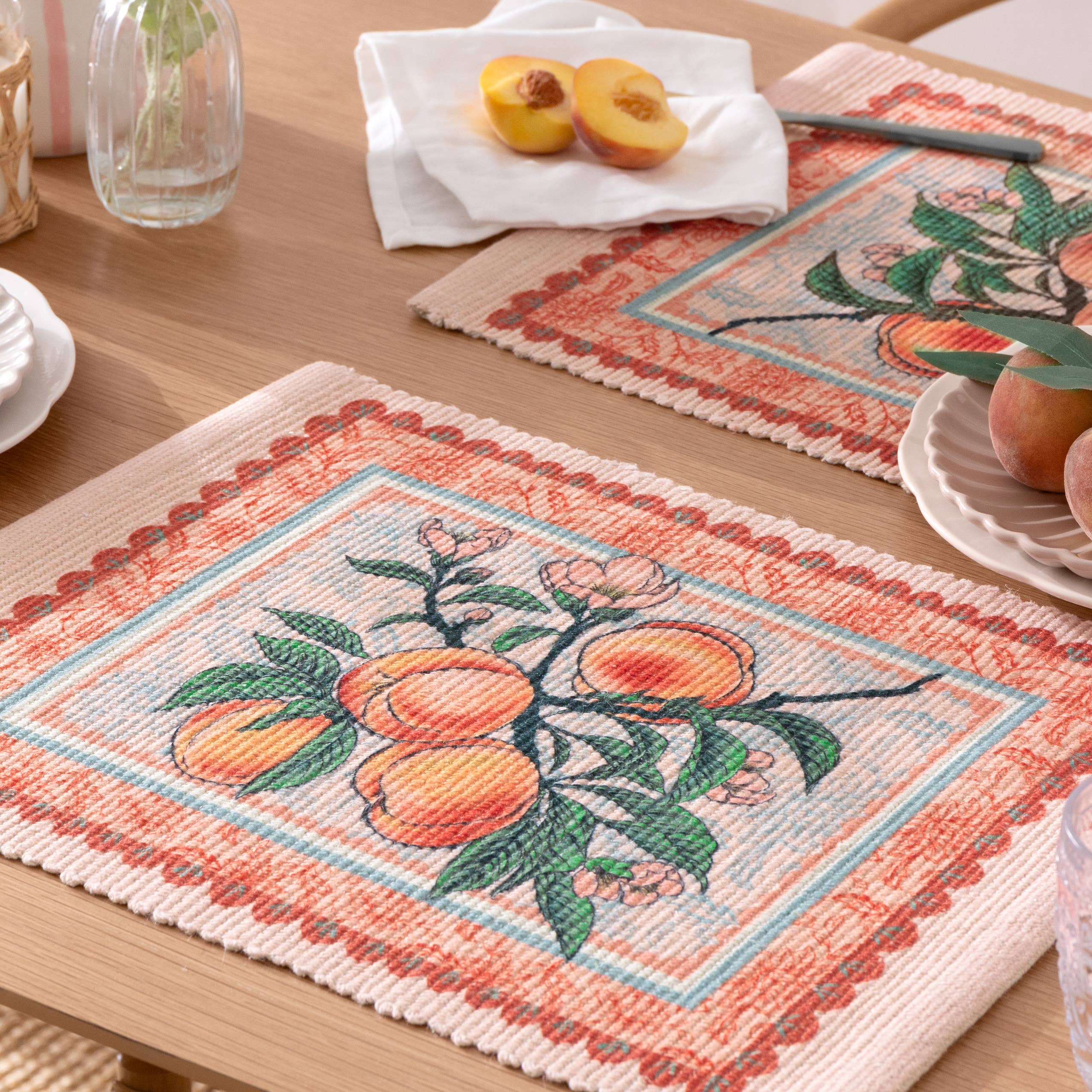 SET INDIVIDUALES PEACHES - CASA CULTO | Shop Online