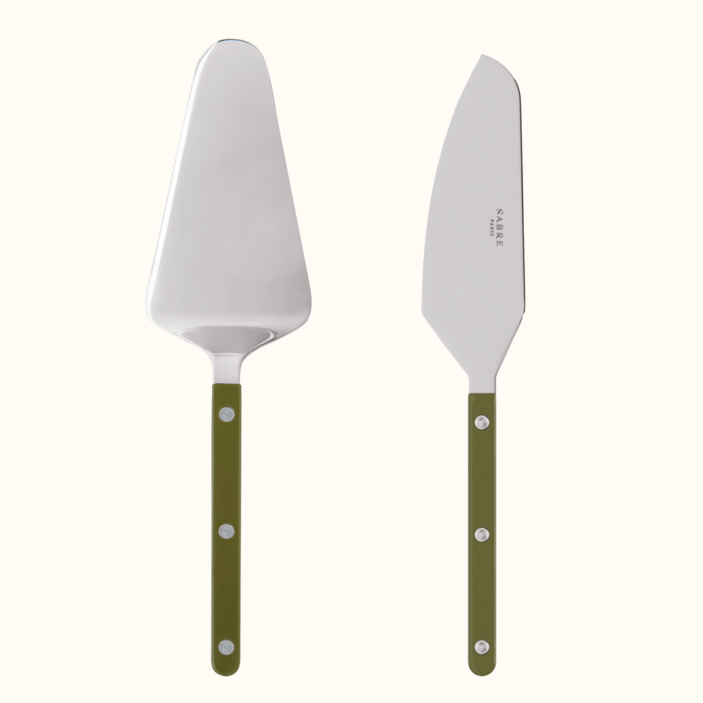 SET SERVIDORES DE TARTA VERDE FERN - CASA CULTO | Shop Online