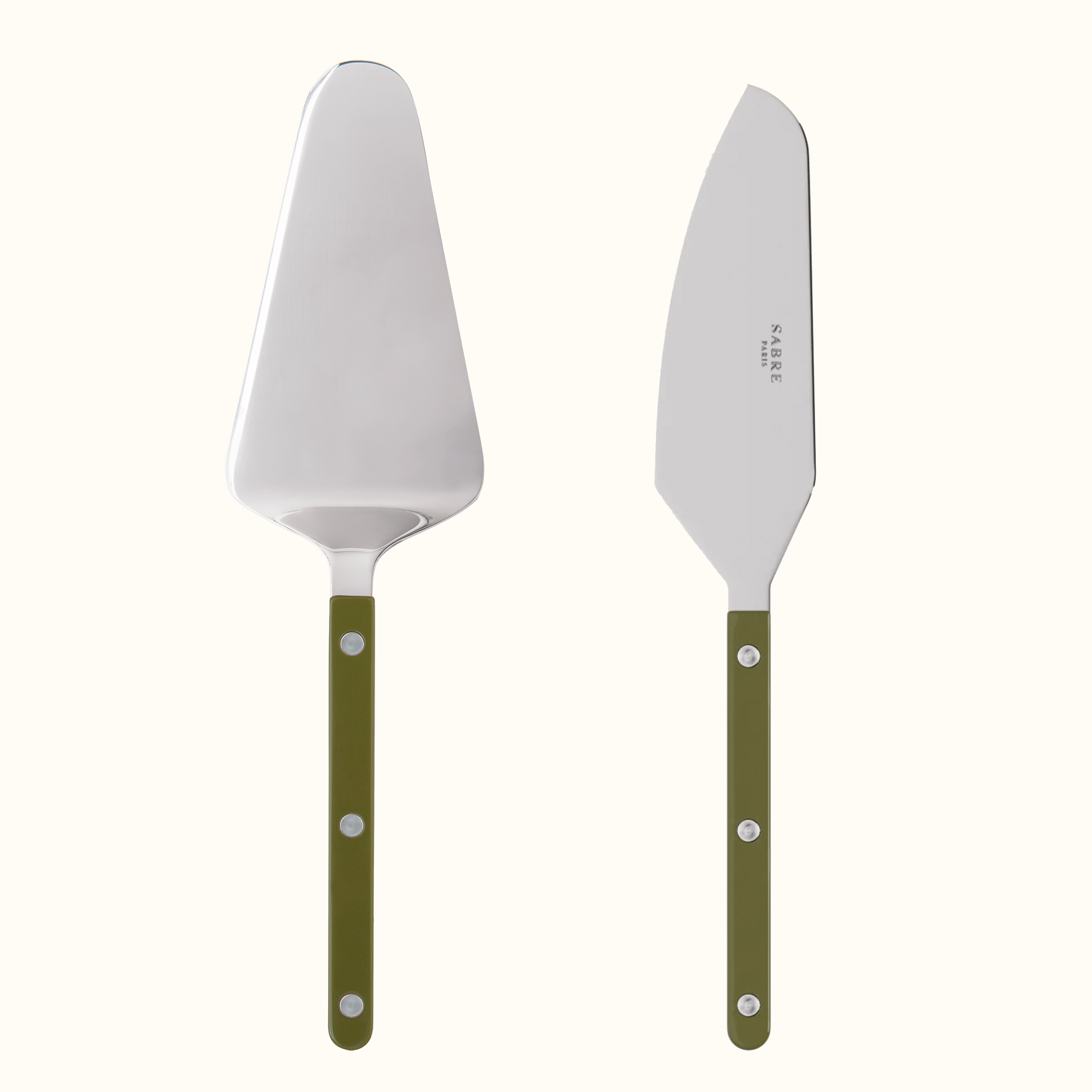SET SERVIDORES DE TARTA VERDE FERN - CASA CULTO | Shop Online