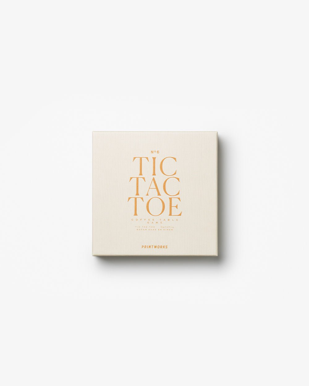 Tres en raya Tic Tac Toe beige - CASA CULTO | Shop Online