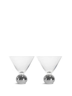 Vasos de cóctel Spice plata - Set de 2 - CASA CULTO | Shop Online