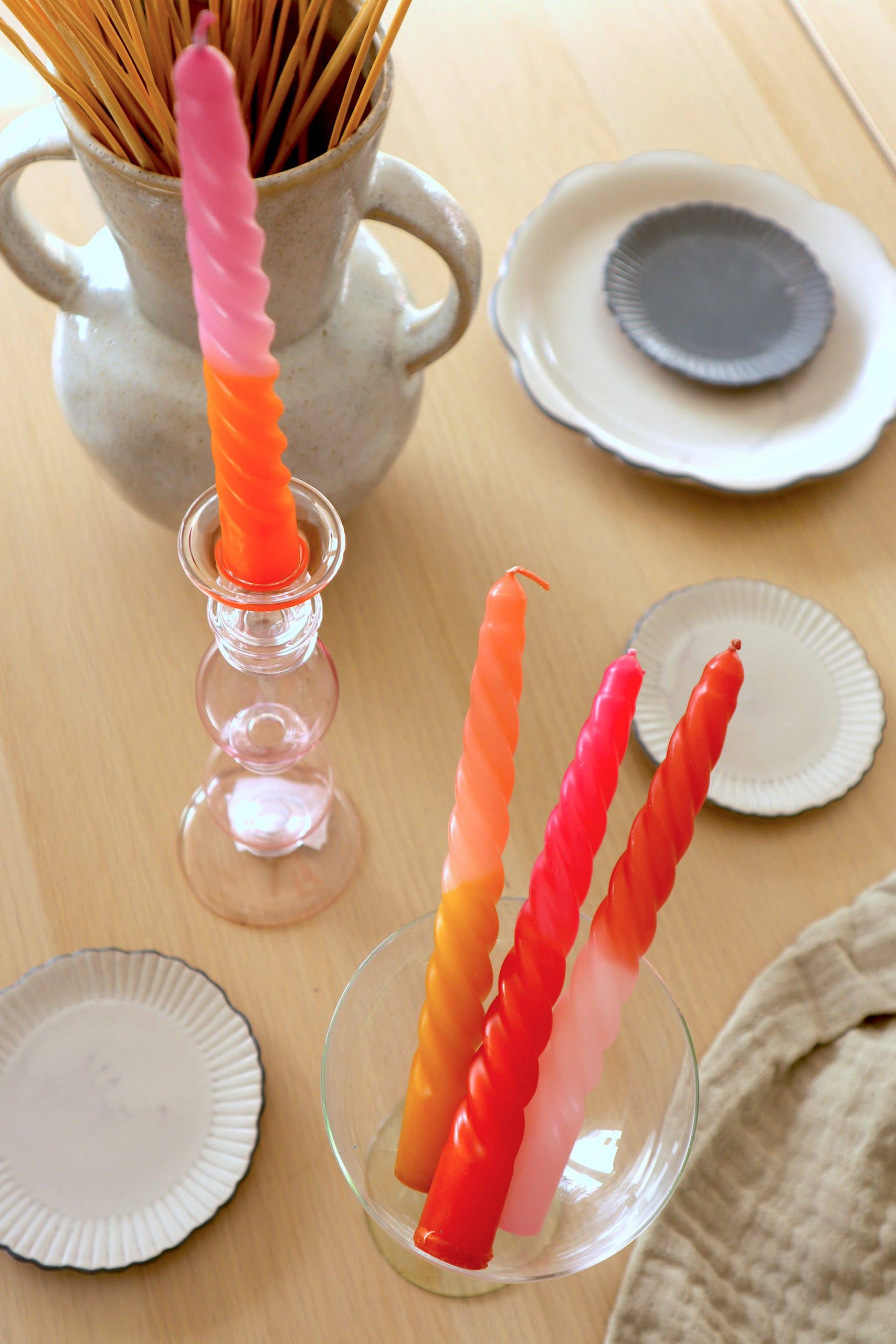 VELAS TWIST PINK - CASA CULTO | Shop Online